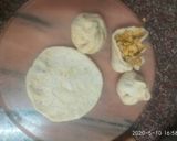 A picture of step 4 of Masoor dal ki kachori.
