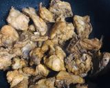 A picture of step 3 of Chicken smokey karahi.