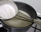 A picture of step 2 of Gulkand Phirni.