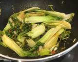 Foto del paso 5 de la receta Pak choi y kale con aliño japonés