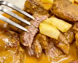 A picture of step 17 of Pork Tenderloin in Sauce.