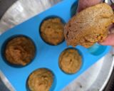 Foto del paso 3 de la receta: Muffins de mandarina y banana, 🍊🍌 saludables, sin azúcar agregado, sin edulcorante, sin gluten