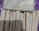 Foto langkah ke 1 dari resep Kulit pangsit roll coklat.