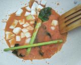 A picture of step 4 of Blood Cockle with Sweet and Spicy Sauce.