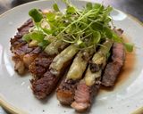 Hình bước làm 4 của món Ribeye steak 🍴Salad mango sauce 🍋