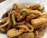 Foto del paso 4 de la receta: Pollo salteado con verduras