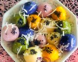 Hình bước làm 11 của món Bánh trôi, bánh chay ngũ sắc