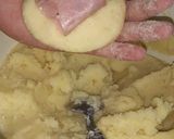Foto del paso 5 de la receta: Bombas de papa rellena de Jamón y Queso