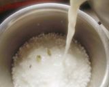 A picture of step 2 of Sabudana kheer 🥰🥰 Payasam /milk made tapioca kheer.