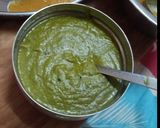 A picture of step 4 of Green chutney.