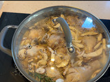 Pollo con setas