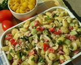 A picture of step 4 of Macaroni Salad😋.
