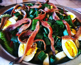 Foto del paso 4 de la receta: Ensalada con hortalizas, huevos y anchoas