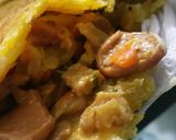 Foto del paso 6 de la receta: Arepa rellena a mi estilo 😅con pollo y vegetales😋