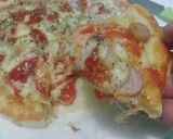 Foto langkah ke 4 dari resep Pizza mozarela.