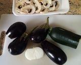 Foto del paso 1 de la receta Hojaldre de berenjena y champiñón