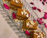 A picture of step 14 of Almond layer besan barfi.