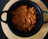 A picture of step 3 of Vindaloo Cabbage.