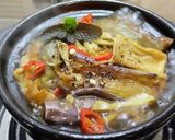 Hình bước làm 3 của món Cà tím tay cầm