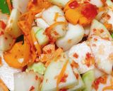Hình bước làm 4 của món Kim Chi Su Hào