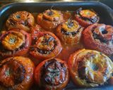 صورة لخطوة 4 من وصفة البندورة المحشيه 🍅