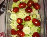 Foto del paso 3 de la receta: Ensalada fresca, con lechuga, pepinos y tomate cherry !!