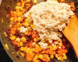 Hình bước làm 1 của món Đậu hủ bao bố “Canh rau củ “
