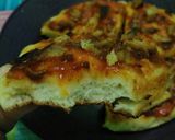 Foto langkah ke 9 dari resep [Ikan Asap] Pizza Teflon Asar.