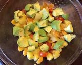 A picture of step 2 of California Farm Spicy Tuna Steak Apricot Salad.
