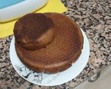 Foto del paso 1 de la receta: Tarta de cumpleaños "Spiderman"