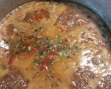 A picture of step 4 of Stewed Ham.