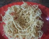 टिक्की चाट इन नूडल्स दोना रेसिपी चरण 4 फोटो