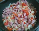 Foto del paso 2 de la receta: Salsa de Crema con Jamon y Queso.... Sorrentinos