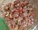Foto del paso 4 de la receta: Ceviche de atún con pepino