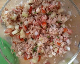 Foto del paso 4 de la receta: Ceviche de atún con pepino