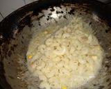 A picture of step 7 of Simple White sauce maggi Macroni/pasta.