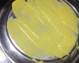 A picture of step 2 of Khandvi.