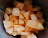 Une image de l'étape 1 de Sorbet melon.