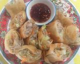 A picture of step 4 of Fried Spring Rolls.
