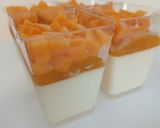 Gambar langkah 7 resipi Panna Cotta Mangga.