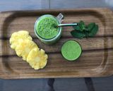 Foto langkah ke 4 dari resep Jus Nenas Pokcoy.