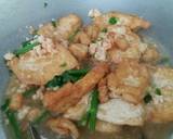 Braised Tofu With Shrimp langkah memasak 3 foto