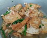 Foto langkah ke 3 dari resep Braised Tofu With Shrimp.