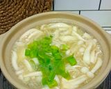 Foto langkah ke 5 dari resep Sup Tofu Jamur.