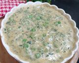 A picture of step 12 of Methi Matar Malai.