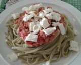 Foto del paso 4 de la receta: Linguini de espinaca con salsa de atún