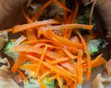 Gambar langkah 2 resipi Veggie Baked.