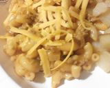 A picture of step 5 of Spicy Salsa Mac & Beef.