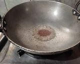 A picture of step 2 of Vegetables poha.