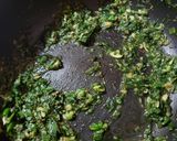 A picture of step 2 of Garlic rice.